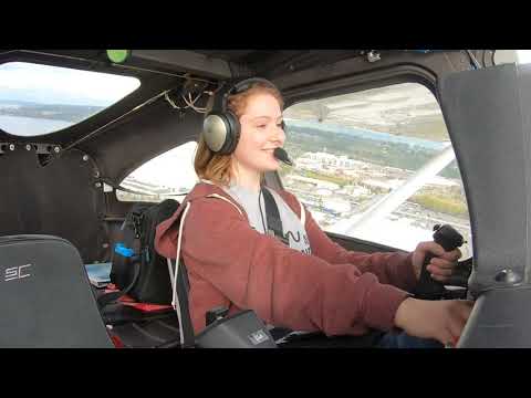 Natalie Makes First SOLO Flight on 16th Birthday
