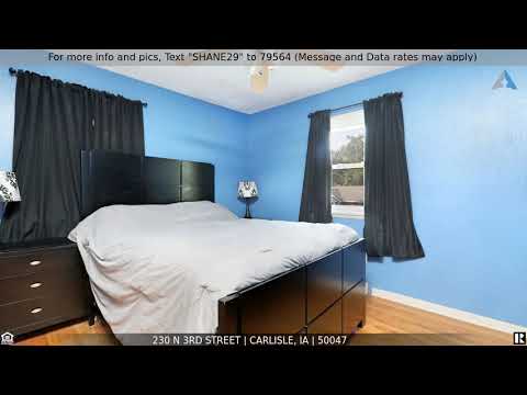 Priced at $190,000 - 230 N 3rd Street, Carlisle, IA 50047