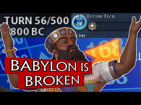 DEITY Civilization 6 Is A Perfectly Balanced Game With Absolutely No Exploits - Civ 6 Deity Babylon