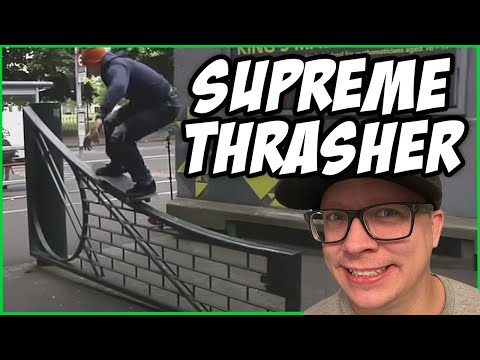 Supreme gegen Thrasher (Zehenschleifen-Wettbewerb)