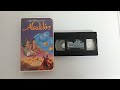 Opening And Closing To Aladdin 1993 VHS 60fps