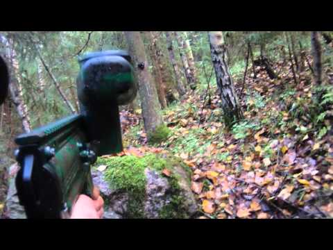 Paintball in the woods - crappy angle