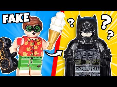 Unboxing FAKE LEGO Batman Minifigures!