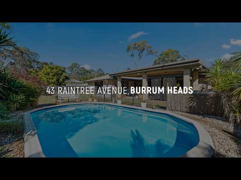 43 Raintree Avenue, Burrum Heads, QLD 4659, 4 Schlafzimmer, 2 Badezimmer, House
