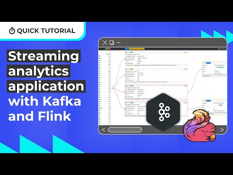 How to Build a Streaming Analytics Application with Kafka and Flink