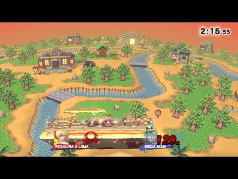 SNS 1-25 - Smash 4 Singles LR3 - Wakka (Rosa & Luma) Vs. Mattman (Mega Man)