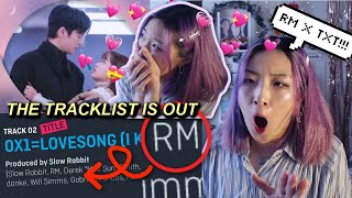TXT FREEZE TRACKLIST REVEAL + &#39;Love Sight&#39; OST (Doom At Your Service) REACTION