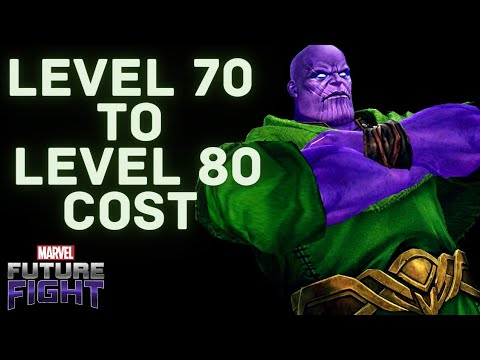 Taking Thanos to Level 80 - Marvel Future Fight