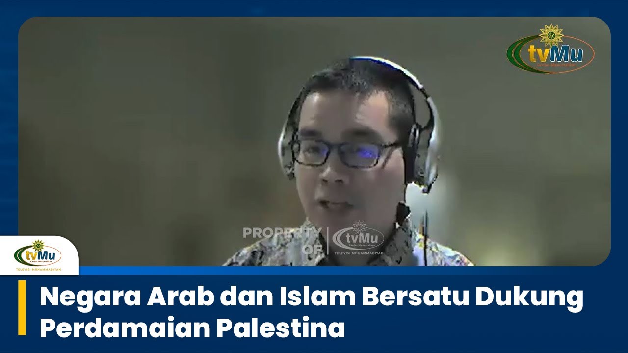 Ketua PCIM Amerika Serikat Tegaskan Pentingnya Peran Negara Arab dan Islam dalam Wujudkan Perdamaian Palestina