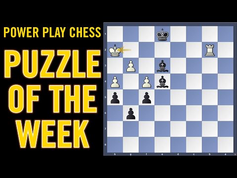 Chess puzzle of the week - BLACK TO PLAY | David Anton vs Alexander Donchenko, FIDE World Cup 2025