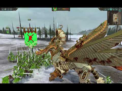 Total War WARHAMMER 2 Multiplayer - Avelorn vs Tomb Kings