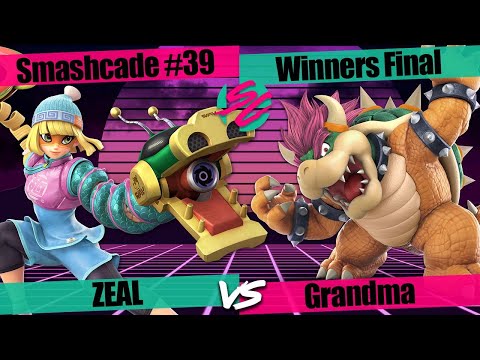 Smashcade #39: Winners Final: Grandma (Bowser) VS Zeal (Min Min)