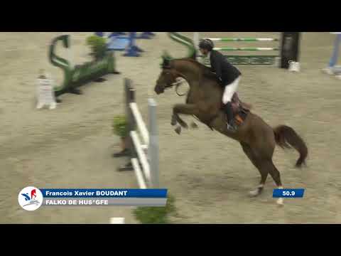 FALKO DE HUS*GFE et François Xavier Boudant, 4e du Grand Prix 1.50m Grand National de Saint-Lô.