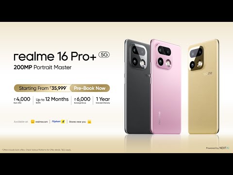 #realme16ProSeries Official Price Reveal