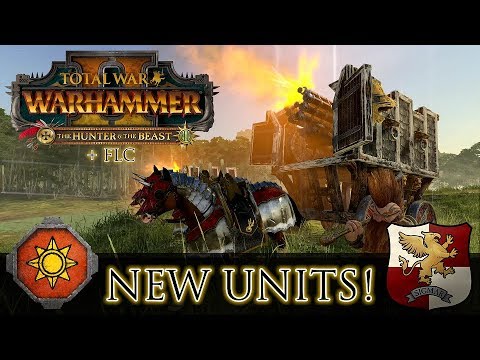NEW EMPIRE & LIZARDMEN UNITS! - Close ups & Stats - H&B DLC + FLC | Total War: Warhammer 2
