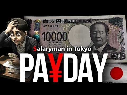 I’m 23, a First-Year Salaryman in Tokyo… and This Is My Brutal Payday Reality 🇯🇵