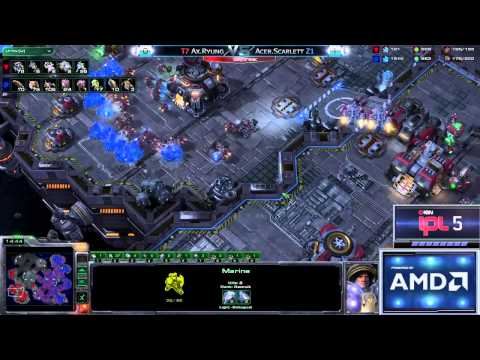 SC2 Ryung vs Scarlett TvZ Game 2 IPL 5 Winners Round 3 Starcraft 2 Tournaments