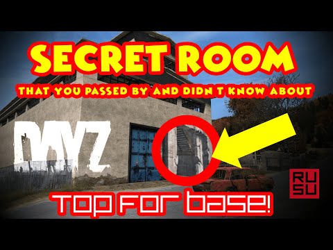 This SECRET room has always been there!  HIDDEN Room Base! #dayz  #newvideo #xbox #console