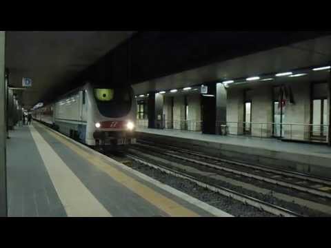 E402.146 in partenza con l' EN 234 "Allegro Tosca" Roma Termini - Wien Meildling/München