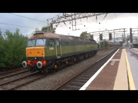Freightliner Class 47 47830 "Beeching's Legacy" on driver training runs around Manchester.