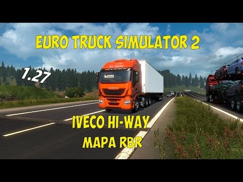 Euro Truck Simulator 2 (1.27) #Iveco HI-WAY #Mapa RBR