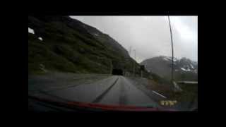 preview picture of video 'Haukeli tunnel (E134, Norway)'