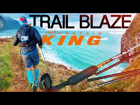 Mountain King Trail Blaze Poles | BEST 2024 running/hiking/trekking poles