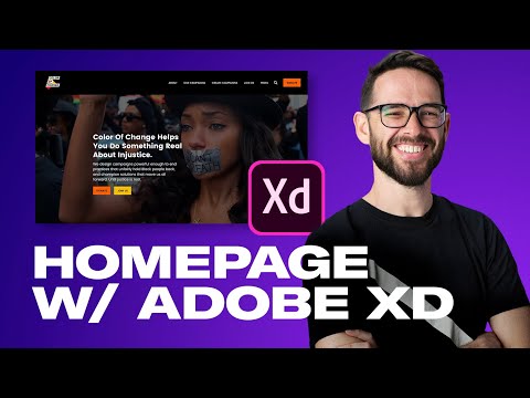 DESIGN A HOMEPAGE WITH ADOBE XD: Free Web Design...