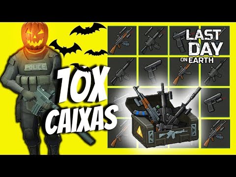 ABRI 10 CAIXAS DE ARMAS MODIFICADAS! Last Day On Earth