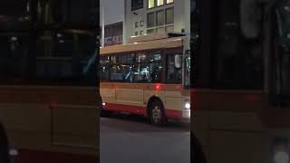20260424🟥🟨🟧神奈中バス茅ヶ崎営ち28（湘南200か1327/PDG-LR234J2）🚌🌃茅ヶ崎駅北口にて　#神奈川中央交通 #shorts