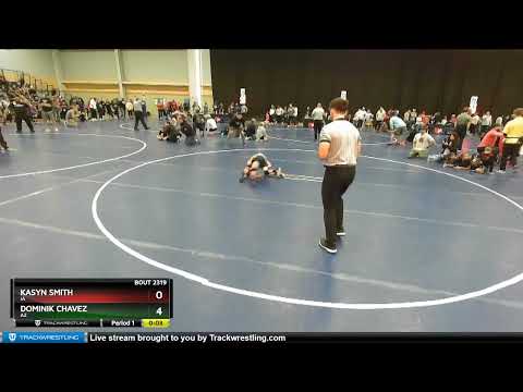 53 Lbs Semifinal - Kasyn Smith, IA Vs Dominik Chavez, AZ Ce27