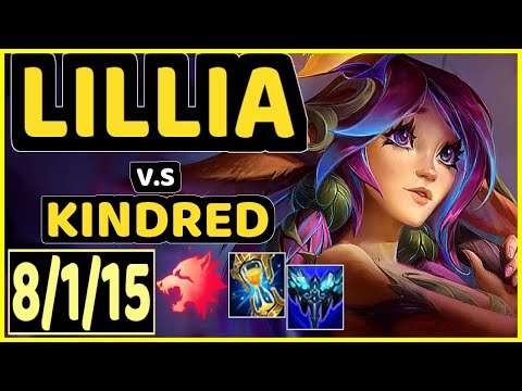 MARKOON (LILLIA) vs KINDRED - 8/1/15 KDA JUNGLE CHALLENGER GAMEPLAY - EUW