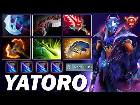 Yatoro's Anti-Mage: The Farming Machine | Top-Tier Carry in Dota 2 IMMORTAL RANK!