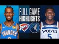 THUNDER at TIMBERWOLVES | FULL GAME HIGHLIGHTS | January 20, 2024
