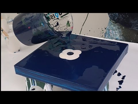 Perfect Galactic Painting 🌌 / Mini Color Block - Acrylic Pouring