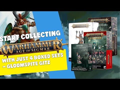 Start Collecting Warhammer Age of Sigmar "Gloomspite Gitz" with Just 4 Boxed Sets