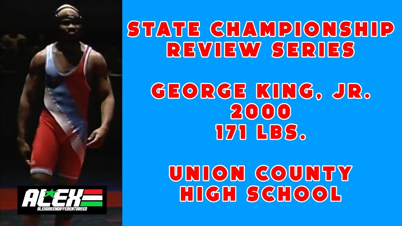 State Wrestling Championship match review w/ George King (Union County; 2000 171 lbs.)