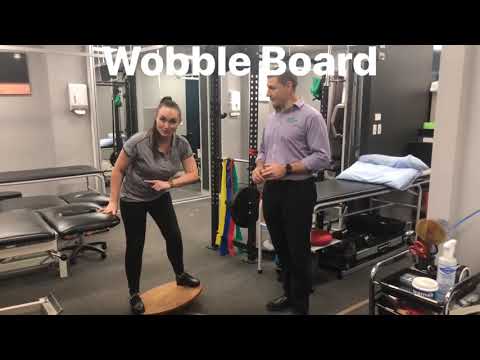 Wobble Board Balance & Proprioception Training
