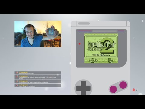 Gameboy: Super Mario Land 2: 6 Golden Coins - Livestream! (1992)