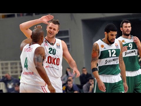 Highlights: RS Round 6, Panathinaikos Athens 71-77 Lokomotiv Kuban Krasnodar