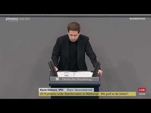11.02 Kevin Kühnert MdB SPD -vorerst- letzte Rede im BundesTag- zur Verantwortung vor der Geschichte