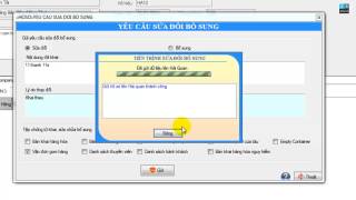 10.E-Manifest - Forwarder sửa đổi thông tin Vận đơn