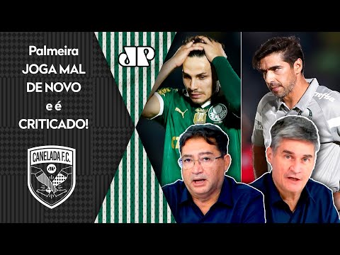 "O Palmeiras tem MUITOS PROBLEMAS! E COMO É que o Abel VAI CHEGAR nos caras e..." EMPATE é CRITICADO