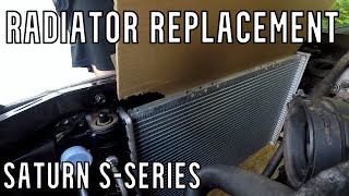 Radiator Replacement - Saturn S-Series