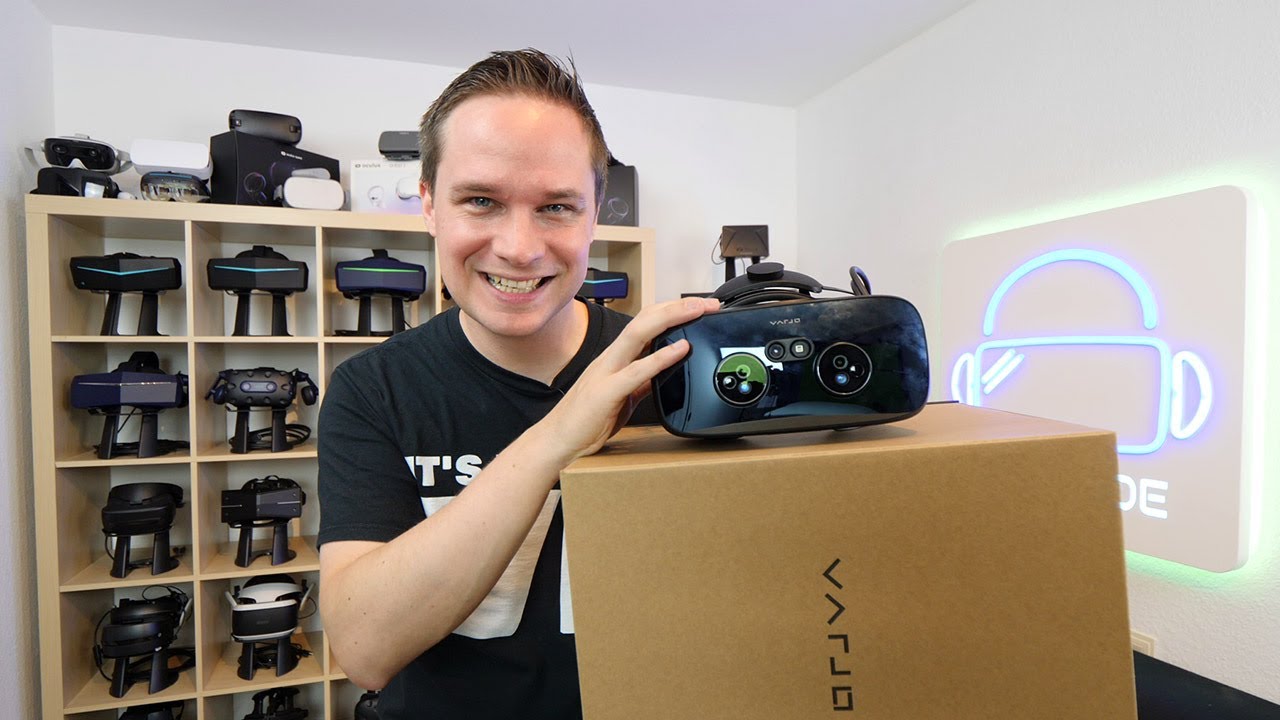 VoodooDE - Das ist die 5500€ teure Varjo XR-3 Mixed Reality Brille! Unboxing und erster Eindruck!