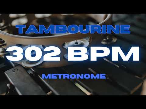 302 BPM - Tambourine Metronome