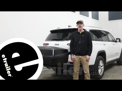 etrailer | Inno 39x25  Cargo Carrier with Removable Cargo Box Fit Check - 2023 Jeep Grand Cherokee L