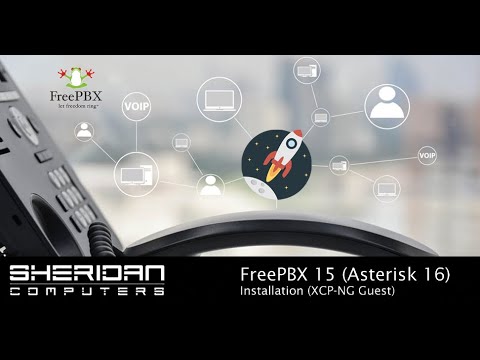 How to install FreePBX 15 on XCP-NG