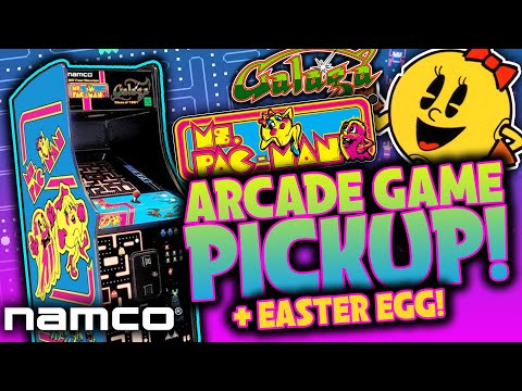 Arcade Cabinet Pickup - Ms. Pac-Man / Galaga Class of 1981!