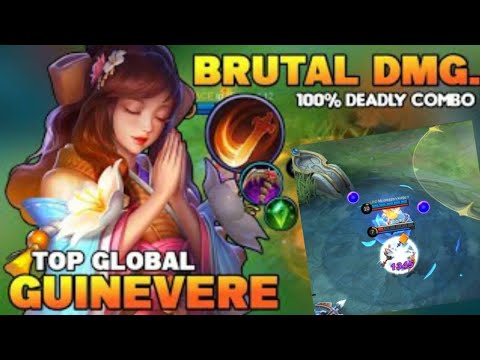 Sidelane Guinevere Hard Carry Mode [Former Top 1 Global Guinevere] AK Dyrroth #mlbbgirls #mccevent14